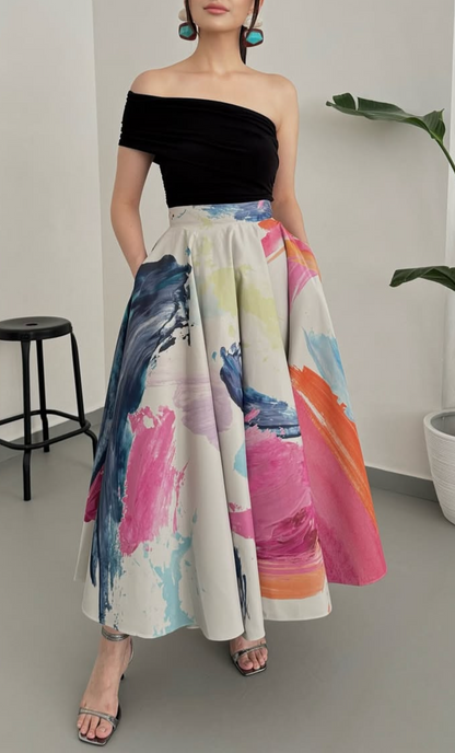 The Soft Hues Canvas Shirt and Top Set