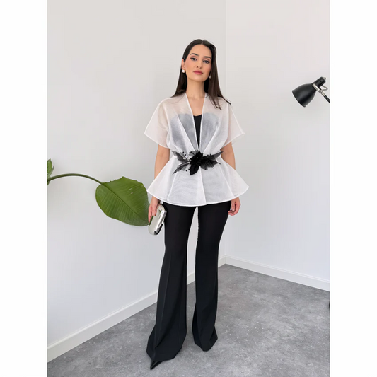Eden Transparent Jacket and Trousers Set