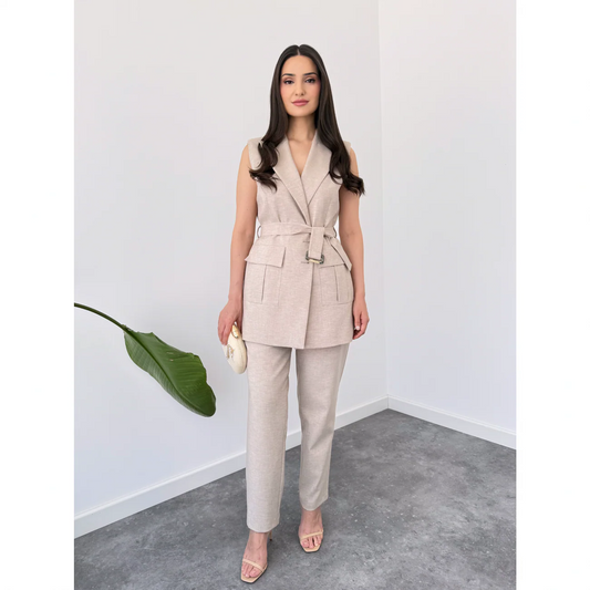 Evelien Vest Co-ord Set
