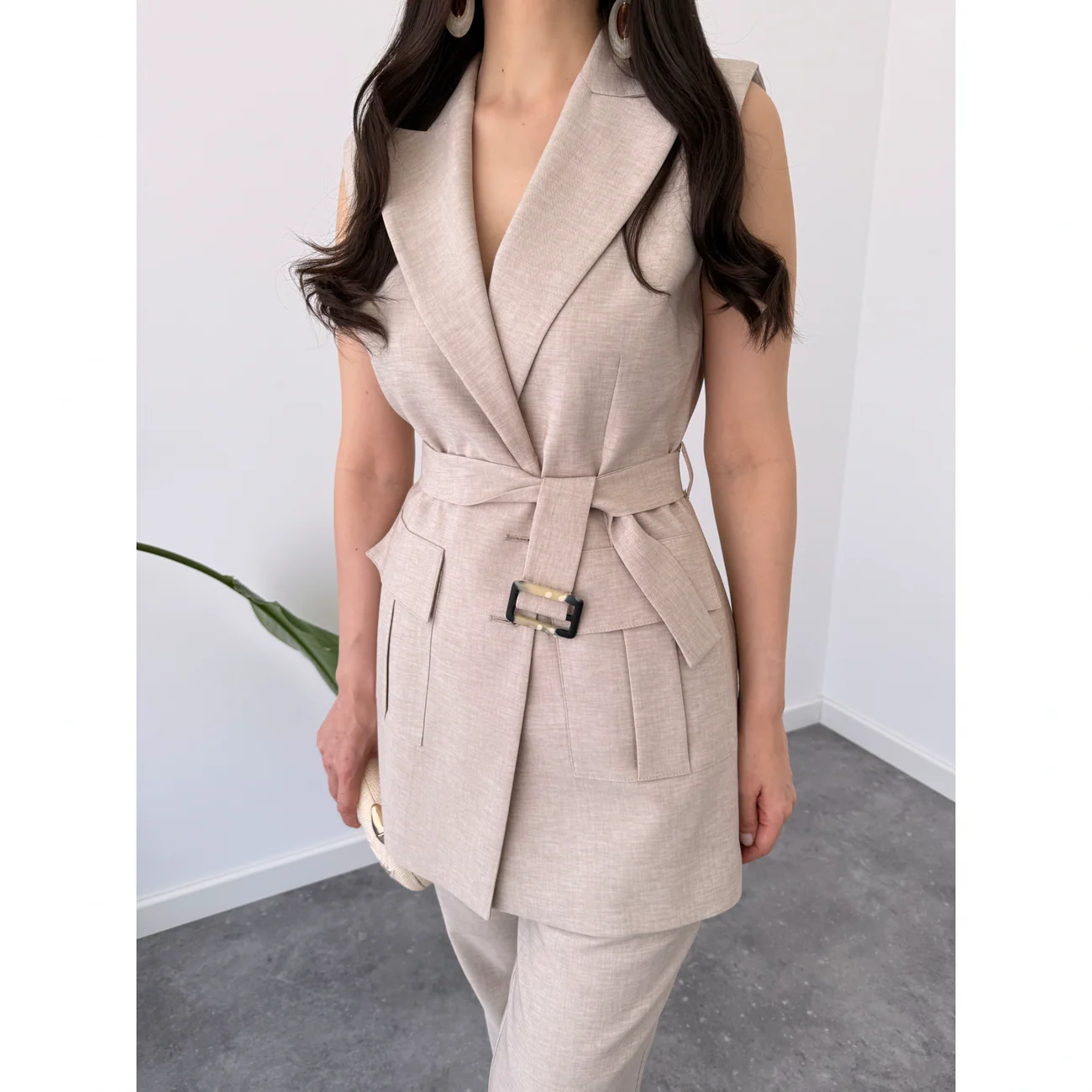 Evelien Vest Co-ord Set
