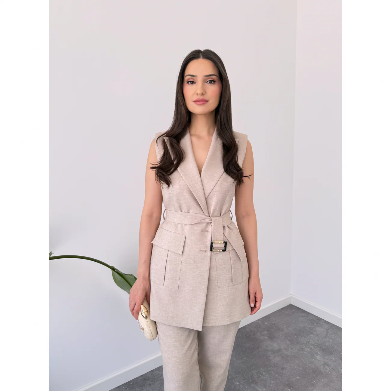 Evelien Vest Co-ord Set